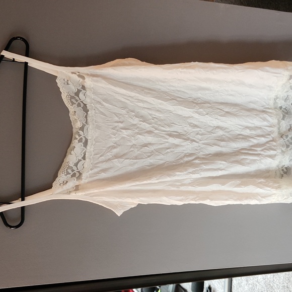 torrid Tops - Maurices Plus Size Crinkle Lace Decorative Tank Top